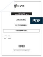 Geography p1 Gr10 QP Nov2019 - Eng D