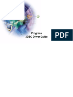 Progress JDBC Driver Guide