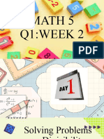 Math 5 q1 Week 2 Melc