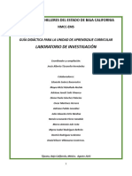 Guía Didáctica para La Uac Laboratorio de Investigación 2023 PDF