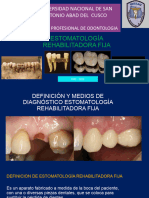 Estomatología Rehabilitadora Fija