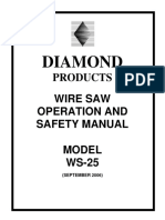 ws25 Operation and Safety Manual 2006 09 20