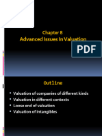 Chap 8 - Advanced Issues in Valuation