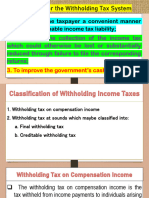 Withholding Taxes 2023