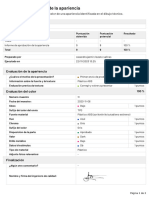 Informe de Aprobacin de La Apariencia