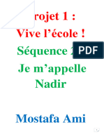 Projet 1 Séquence 2 3ème A.P Mostafa Ami