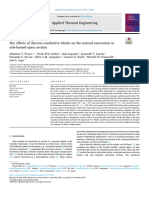 The Effects of Discrete Conductive Blocks On The Natural Convection in Side Heated Open Cavities