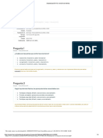 Autoevaluaci N N 2 Formulacion y Evaluacion de Proyectos PDF