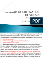 METHODS OF CULTIVATION OF VIRUSES-converted DR Wankar