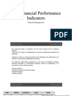 Key Financial Performance Indicators