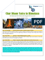 Char Dham Yatra in Himalaya Deluxe