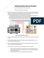 WR Testing Procedure
