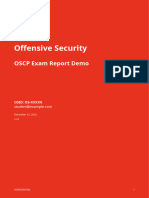 OSCP Exam Report