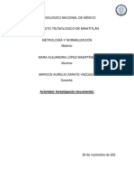 Investigación Documental Metrologia y Normalizacion