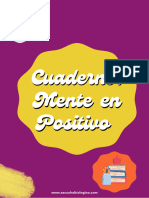 Escuchabiologica Cuaderno Mente en Positivo