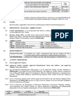 P841AD01 - Vendor Evaluation&Purchasing Process