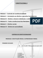 Const. II - Controle Constitucionalidade