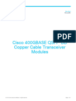 Cisco 400G Base QSFP - Datasheet