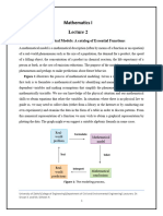 Lec.2Mathematical Models Graphing of Functions LJGenral Equation of Straight Line and Inverse of Fu