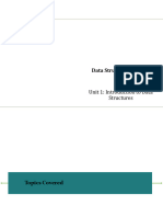 Introduction To Data Structures