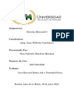 Caso Harvard - Primer Parcial