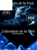 Calendario 5781