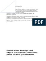 Planner y Control de Servicios Generales