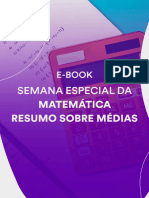 E-BOOK - Matemática - Resumo Sobre Médias