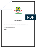 Pir Intruder Alarm Internship Report Sa Polytechnic College