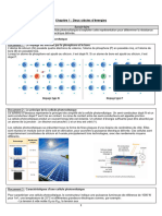 Exercice Étude Dune Cellule Photovoltaique