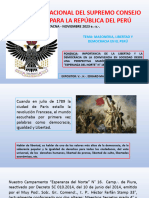 Importancia de La Libertad y Democracia en Perspectiva Masónica - P. .H. . Edgard Manuel Farfán Palacios, 24°.camp. . de Piura.