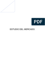 Estudio Del Mercado