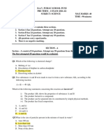 Ix Science Pre-Term-1