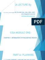 Cisa Module 1 Part A I.S Planning