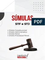 SUMULAS STF e STJ Organizada Por Assuntos - 36522 - 1696020400