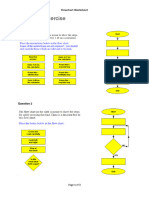 Worksheet 04, Yr 9, Flowchart