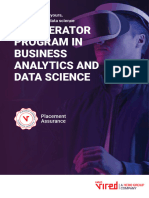 Accelerator Program in Business Analytics and Data Science: Placement Assurance