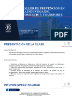 Taller de Prevención en La Industria Del Comercio Y Transporte