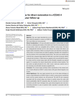 J Esthet Restor Dent - 2022 - Vertuan - The Stamp Technique For Direct Restoration in A ICDAS 4 Carious Lesion A 4 Year