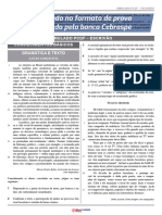 PCDF Escrivao 22 Simulado Folha de Respostas