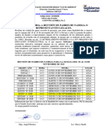 Convocatoria Reunión de Padres de Familia