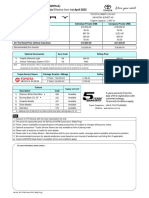 1.0 PM Toyota Camry Price List