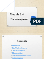1 - 4 FileManage