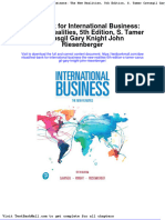 Test Bank For International Business The New Realities 5th Edition S Tamer Cavusgil Gary Knight John Riesenberger