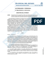 Convocatoria Concurso Servicios Centrales IIPP