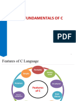 Unit-2 Fundamentals of C