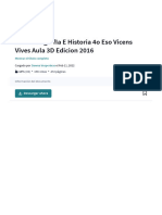 Libro GeografIa E Historia 4o Eso Vicens Vives Aula 3D Edicion 2016 - PDF - Era