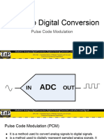 3rd Mod Analog Digital Conversion