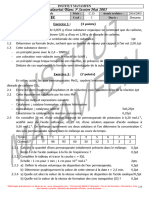 bacCD Chimie 2005