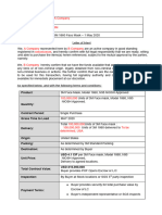 LOI - Authorisation (Format)